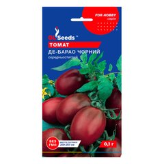 Де-Барао, чорний - насіння томату, 0.1 г, GL Seeds 15234 фото
