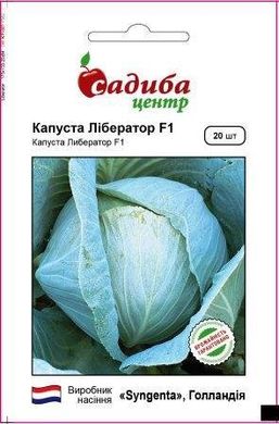 Лібератор F1 - насіння капусти білокачанної, 20 шт, Syngenta (Садиба Центр) 923365587 фото