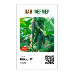 Ніборі F1 - насіння огірка, 10 шт, Kitano (Пан Фермер) 32517 фото